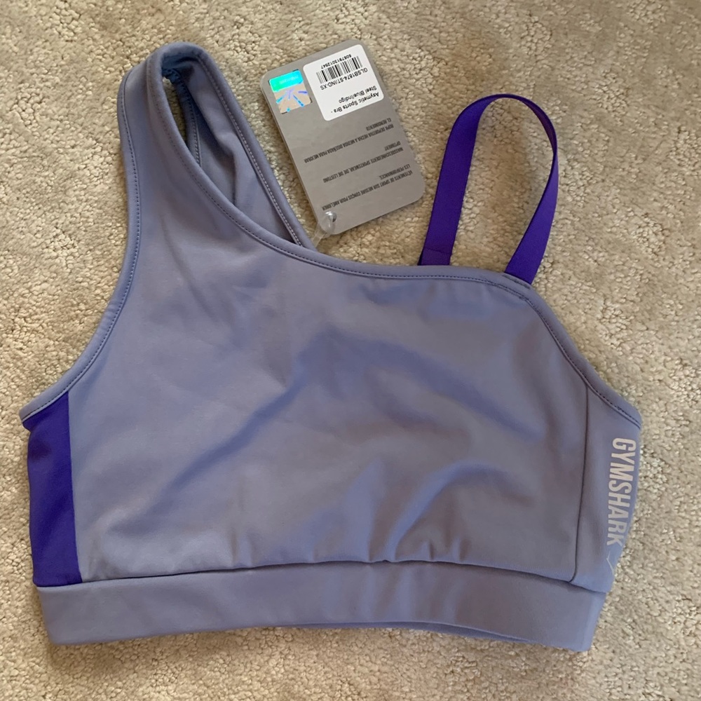 Gymshark purple sports bra